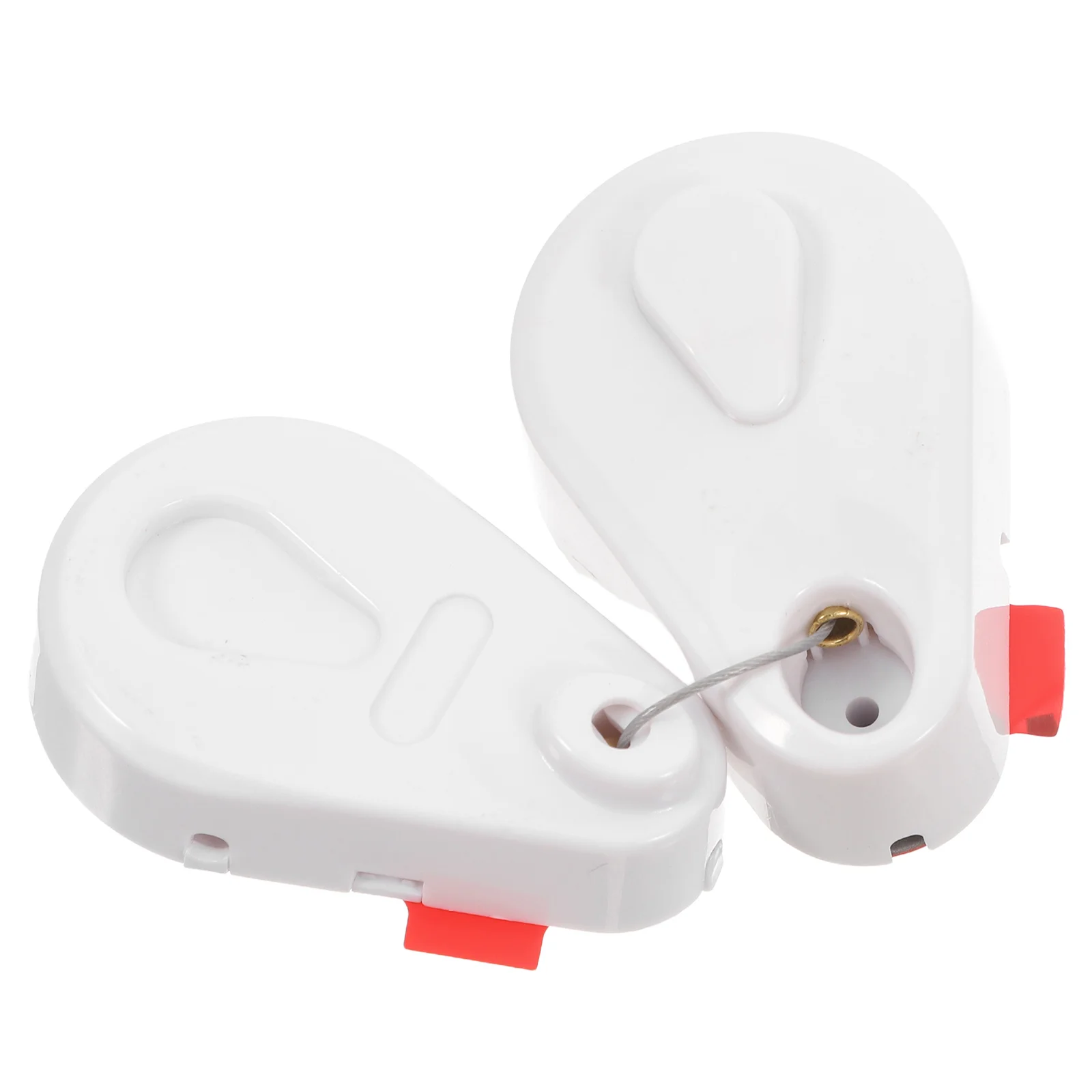 

Выдвижной кабельный замок с двусторонним клеем для пульта дистанционного управления DVD, противоугонная веревка, оборудование для выставочного зала, белый цвет