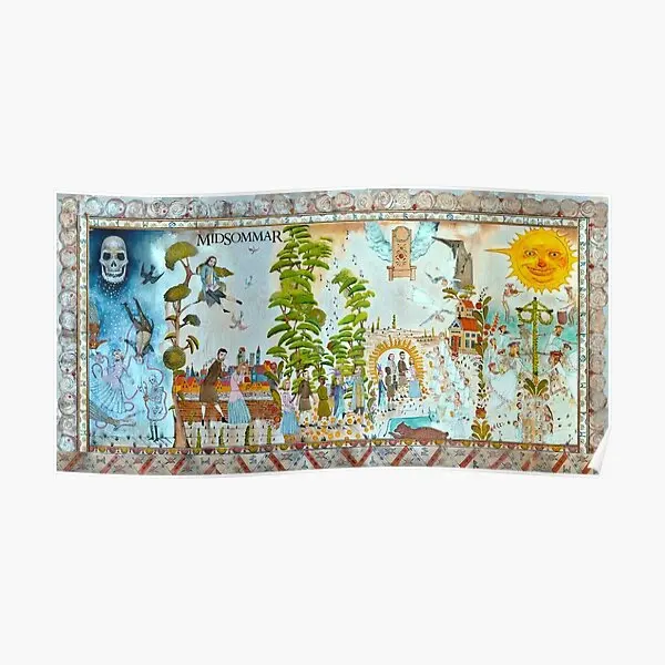 Opening Midsommar Scene  Poster Decoration Art Home Picture Mural Painting Print Funny Decor Room Vintage Wall Modern No Frame