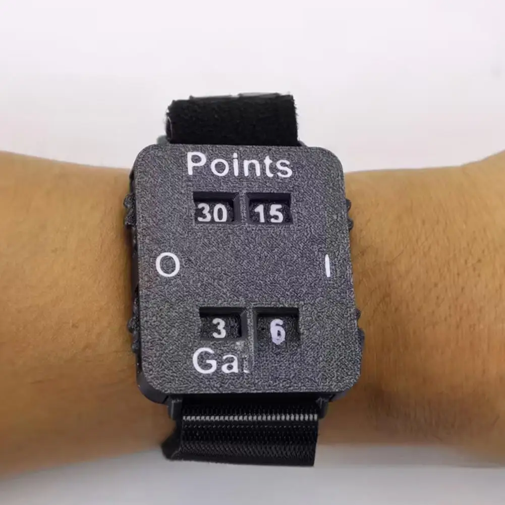

Счетчик ударов для гольфа Счетчик очков для гольфа 1 или 2 шт. Счетчик очков на запястье для гольфа Часы для хранения хода Легкий аксессуар для мужчин