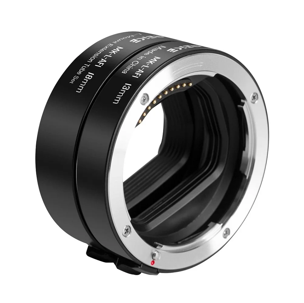 Meike MK-L-AF1 Auto-Focus Macro Extension Tube Ring for Leica SL/SL2/T/TL/TL2 /Lumix S1/S1R/S1H /Sigma fp L-Mount Cameras