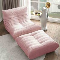 Bean Bag Chair for Adult Comfy Reading Gaming Floor Lounge Fireside Chair Single Armless Lazy Sofa Couch for Living Room Bedroom
