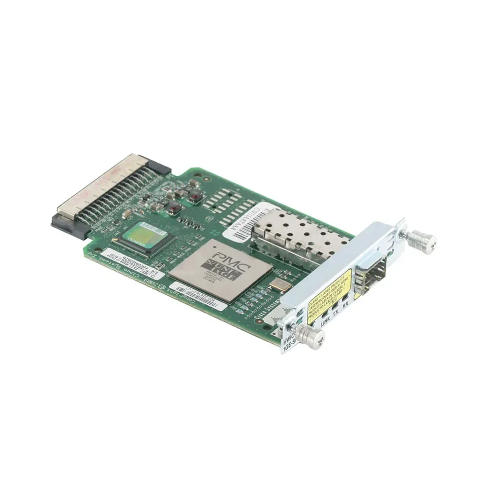 

Оригинальный HWIC-1GE-SFP SFP 1-портовый маршрутизатор Высокоскоростной интерфейс WAN Gigabit Ethernet Маршрутизатор Модуль оптического порта Плата карты