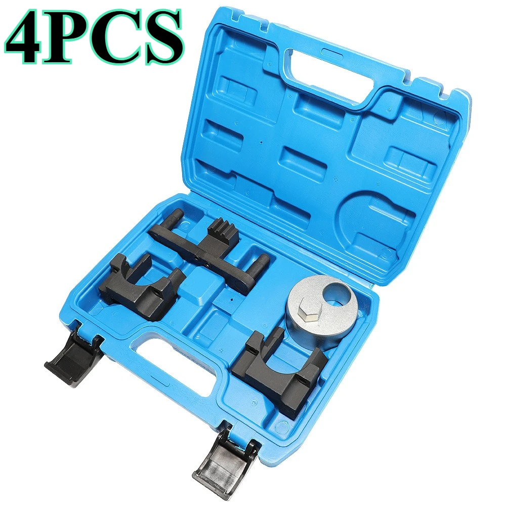 

For Benz OM651 Engine Camshaft Timing Holding Locking Tool Kit Crankshaft Rotating Tool Compatible with 1.8 2.0D 2.2D 2.5D