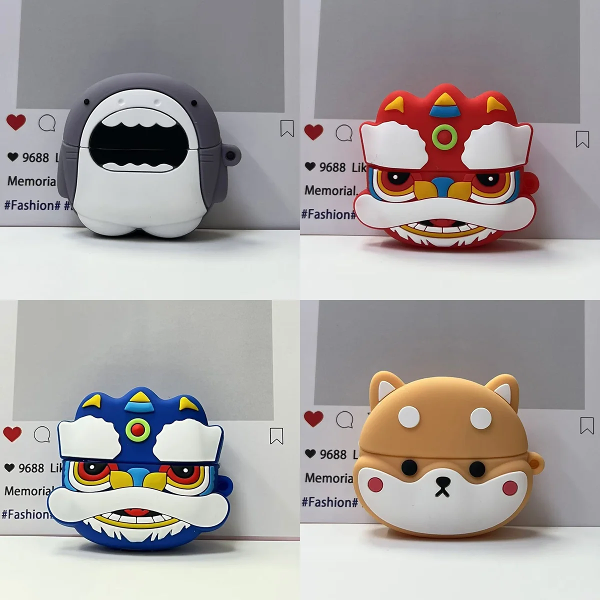 3D Leuke Cartoon Silicone Soft Case Cover Voor Redmi Buds6 Lite Echte Draadloze Bluetooth Oortelefoon Beschermhoes Shark Shiba Inu