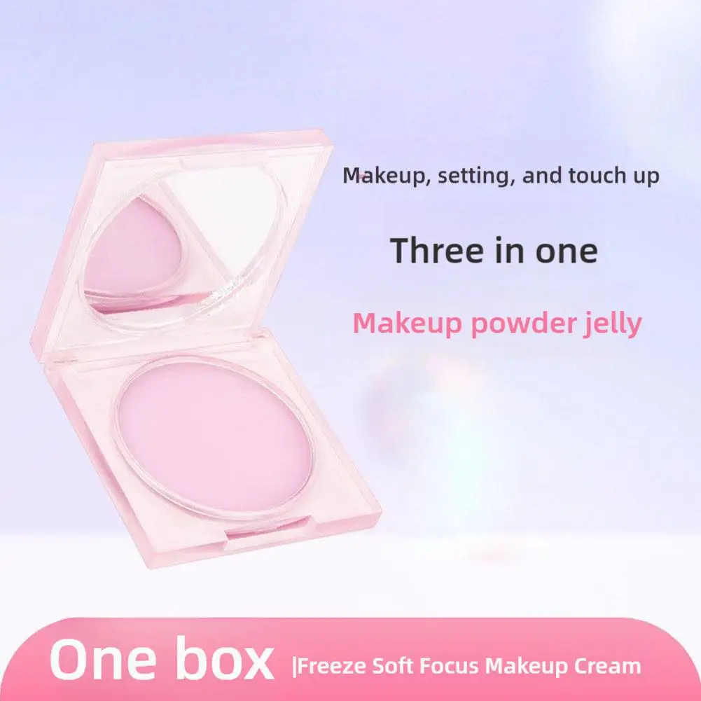 Multifunctional Matte Powder Setting Cream Setting Cream Face Makeup Oil-control Full Coverage Waterproof Natural Makeup Powder