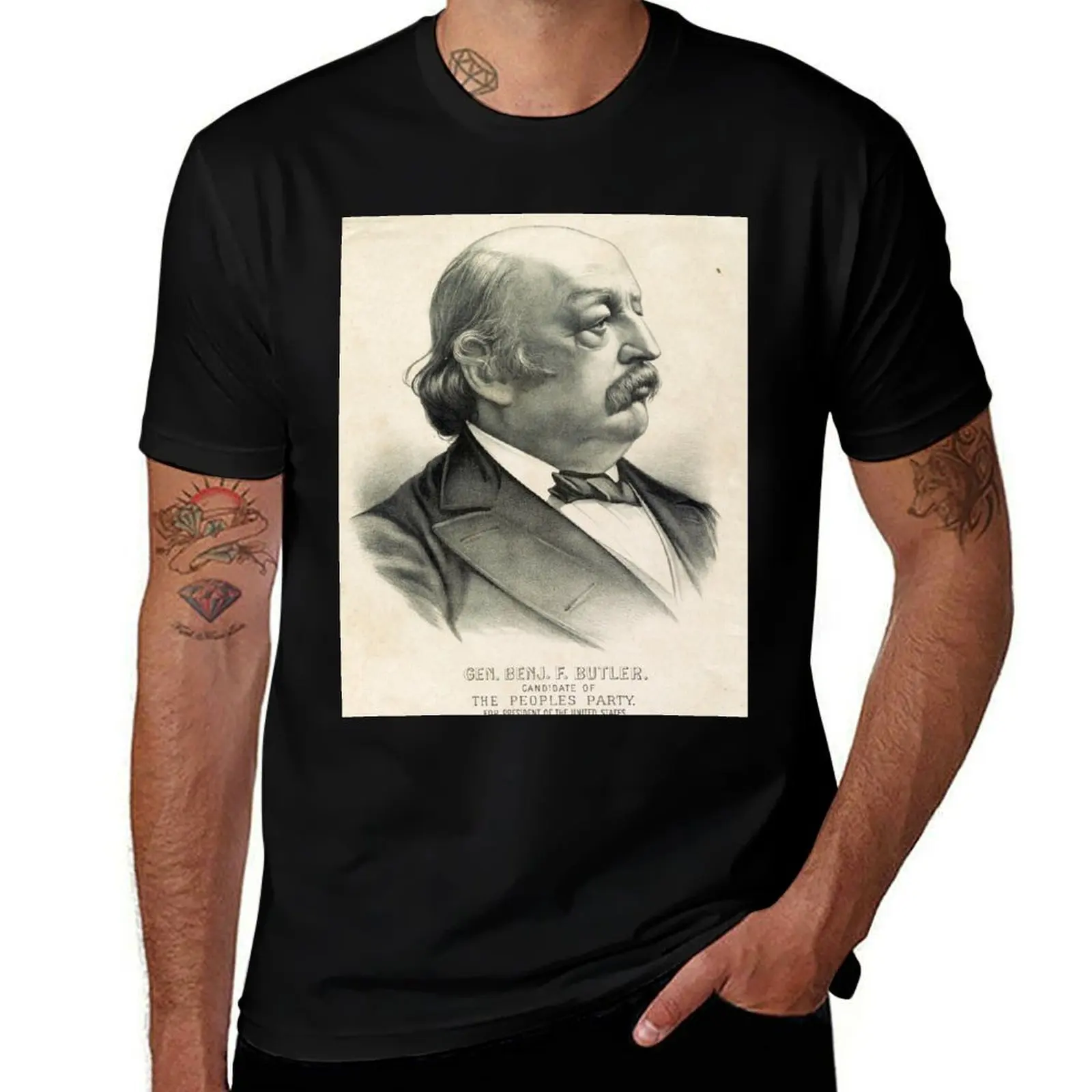 Gen. Benj. F. Butler - candidate of the peoples party, for president - 1884 - Currier & Ives T-Shirt