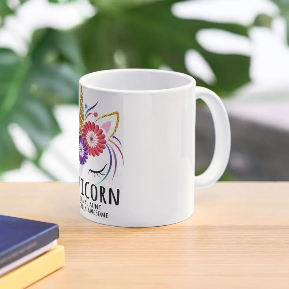 

Aunticorn Best Unicorn AuntCoffee Mug Cups And Mugs Coffee Cup Set