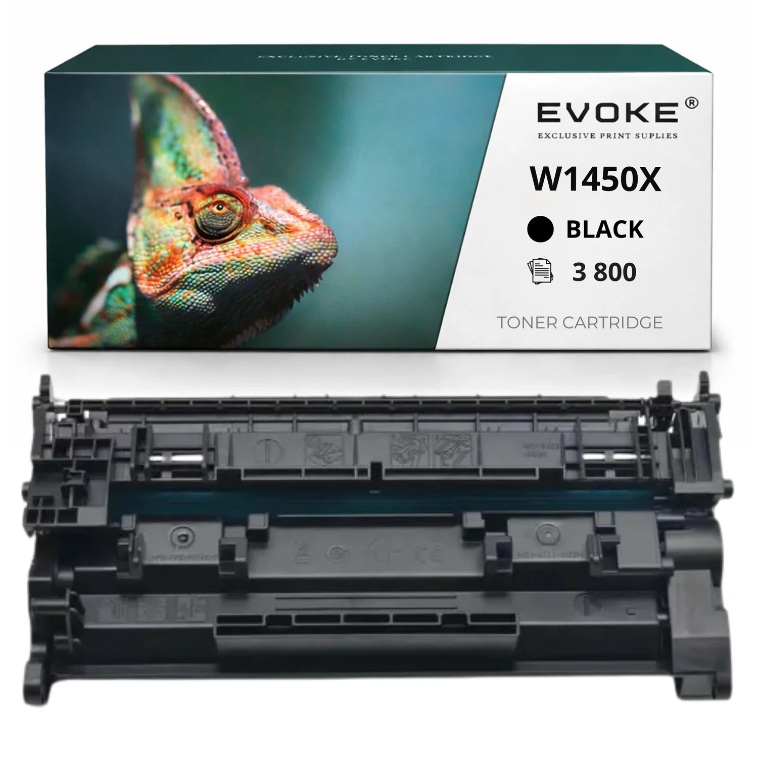Evoke Compatibele Toner voor HP 145X W1450X Zwart 3800 Pagina's Laserjetpro MFP M332 M337 M330