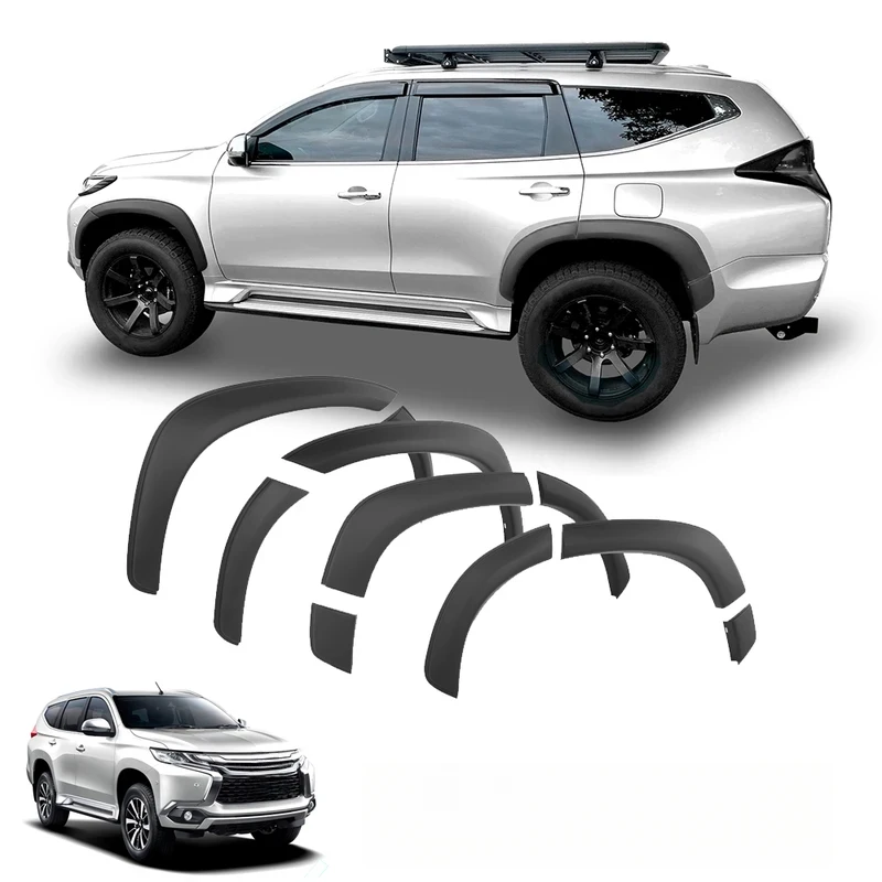 

Hot Selling OEM Style Fender Flares Wheel Arch Kits For Matte Black Mudguards 4PCS/SE