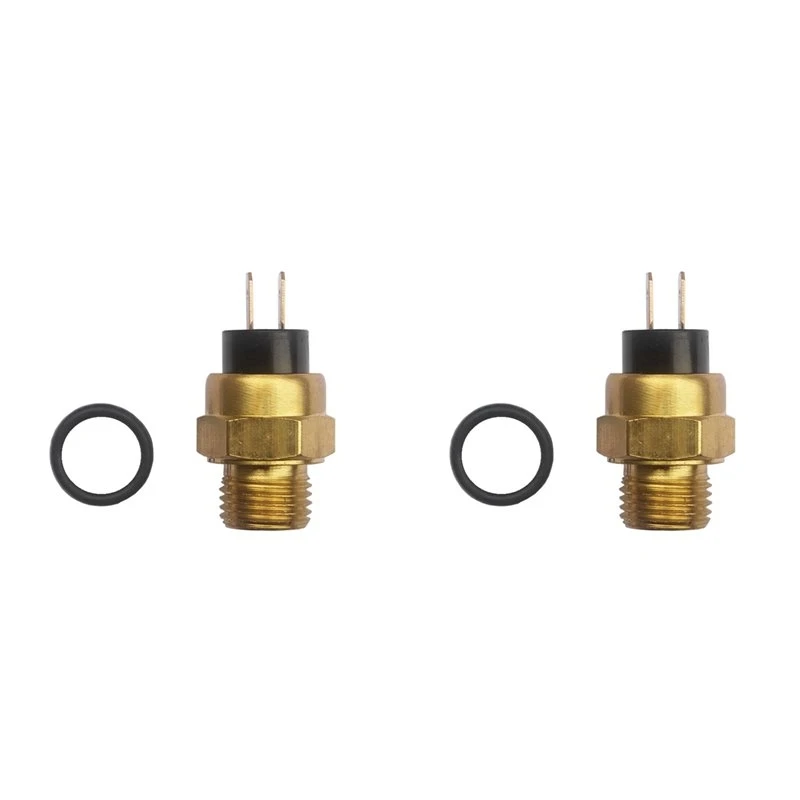 New-2X Motorcycle Radiator Fan Temperature Switch Water Temperature Sensor M16x1.5