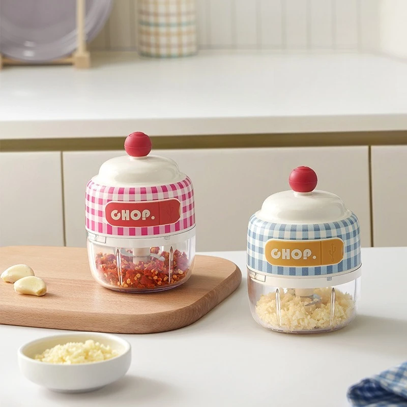 

Электрический измельчитель чеснока, USB перезаряжаемый мини-кухонный комбайн для имбиря, лука, пюре, давилка для детского питания