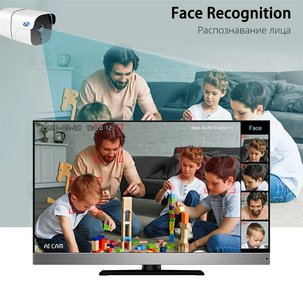 4Ch 8Ch 4K NVR POE Onvif Netwo - огляд і ціна Home Security With Cameras