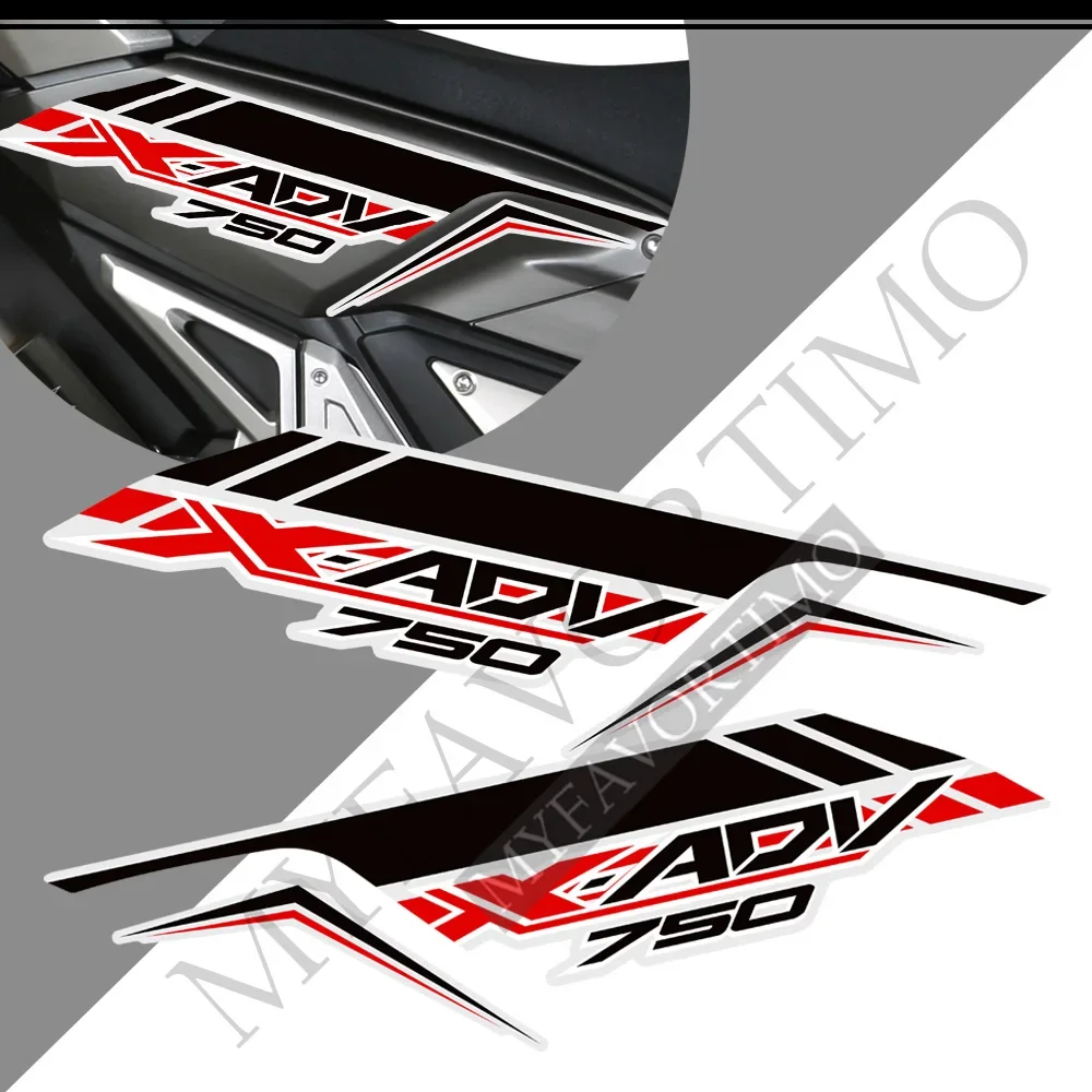 

For HONDA XADV X-ADV 750 Motorcycle 17-20 Side Panel Stickers Tank Pad Fuel Protector Fairing Emblem Logo Windshield Scooters