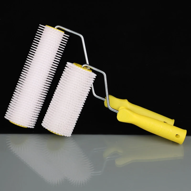15/22CM Spiked Roller Defoaming Drum Brush Self Leveling Floor Screed Paint Roller
