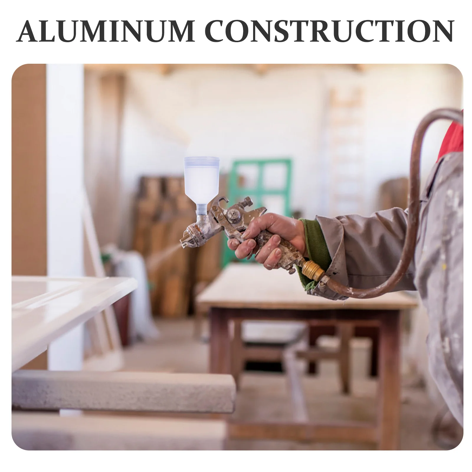 2 قطعة كوب طلاء البخاخة استبدال حاوية الصباغ القابلة لإعادة الملء ملحقات البخاخة القابلة للفصل للتوضيح الفني