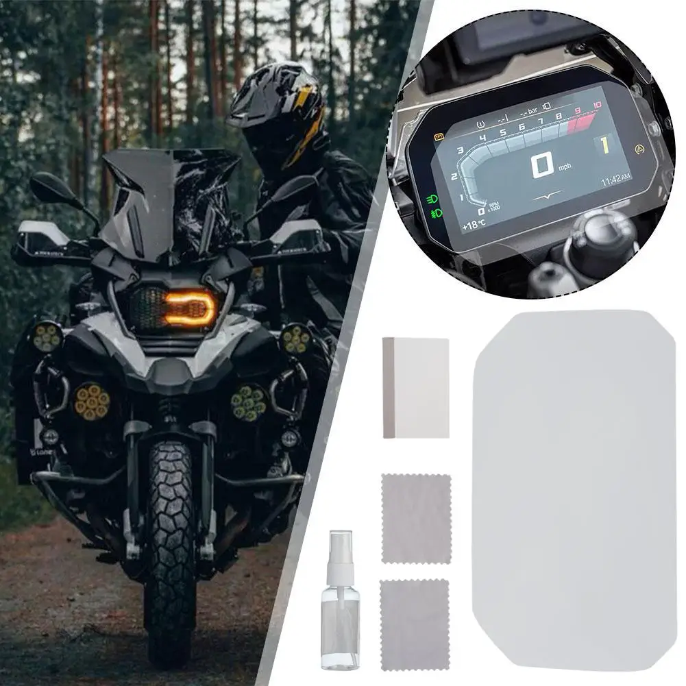 For BMW R1200GS R1250GS LC Adventure Film Screen Protector Scratch Protection For BMW GS 1200 1250 GS LC Adventure Adv 2018-2022