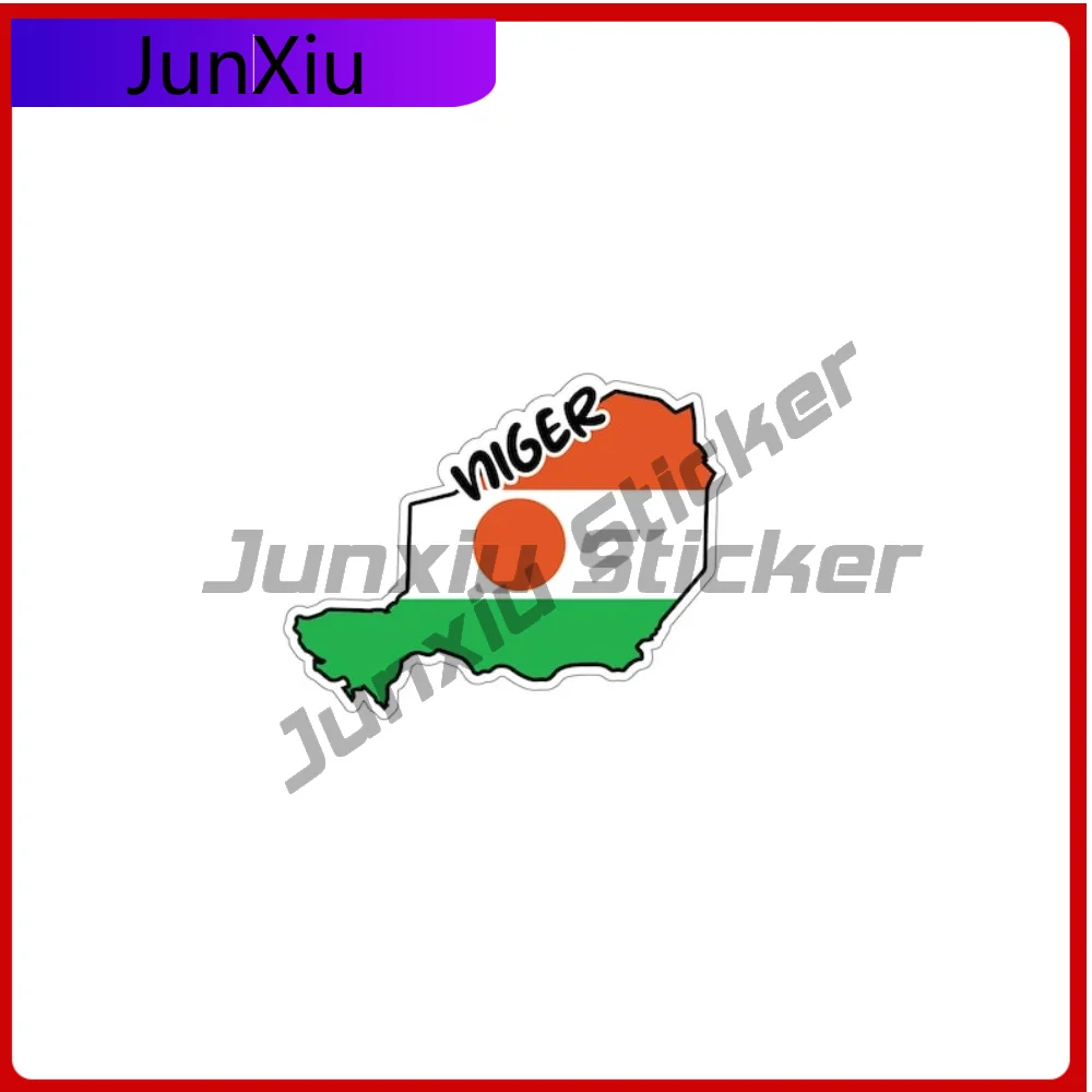 

Niger Map Flag Scratch-proof Sticker Waterproof Decal Accessories Car Sticker Camping Decals Suv Camper Windshield Bumper Motor