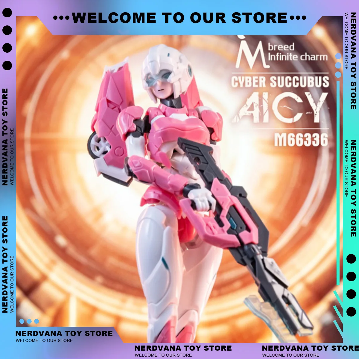 Infinite CharmAicy M66336 Anime Figures Autobots Cee Action Figurine Kit Anime Figure Toy Decoration Ornament Action Figure