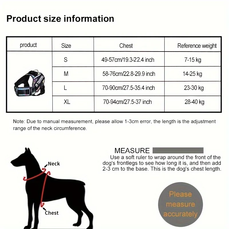 Dog Harness Reflective Breathable Adjustable Design Vest Leash for Small Medium And Large Dogs Outdoor Pet Supplies