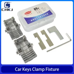 CHKJ 1 Set Car Keys Clamp Fixture Folder Clip For All Key Cutting Copy Duplicating Machine Parts Goso Universal Locksmith Tools