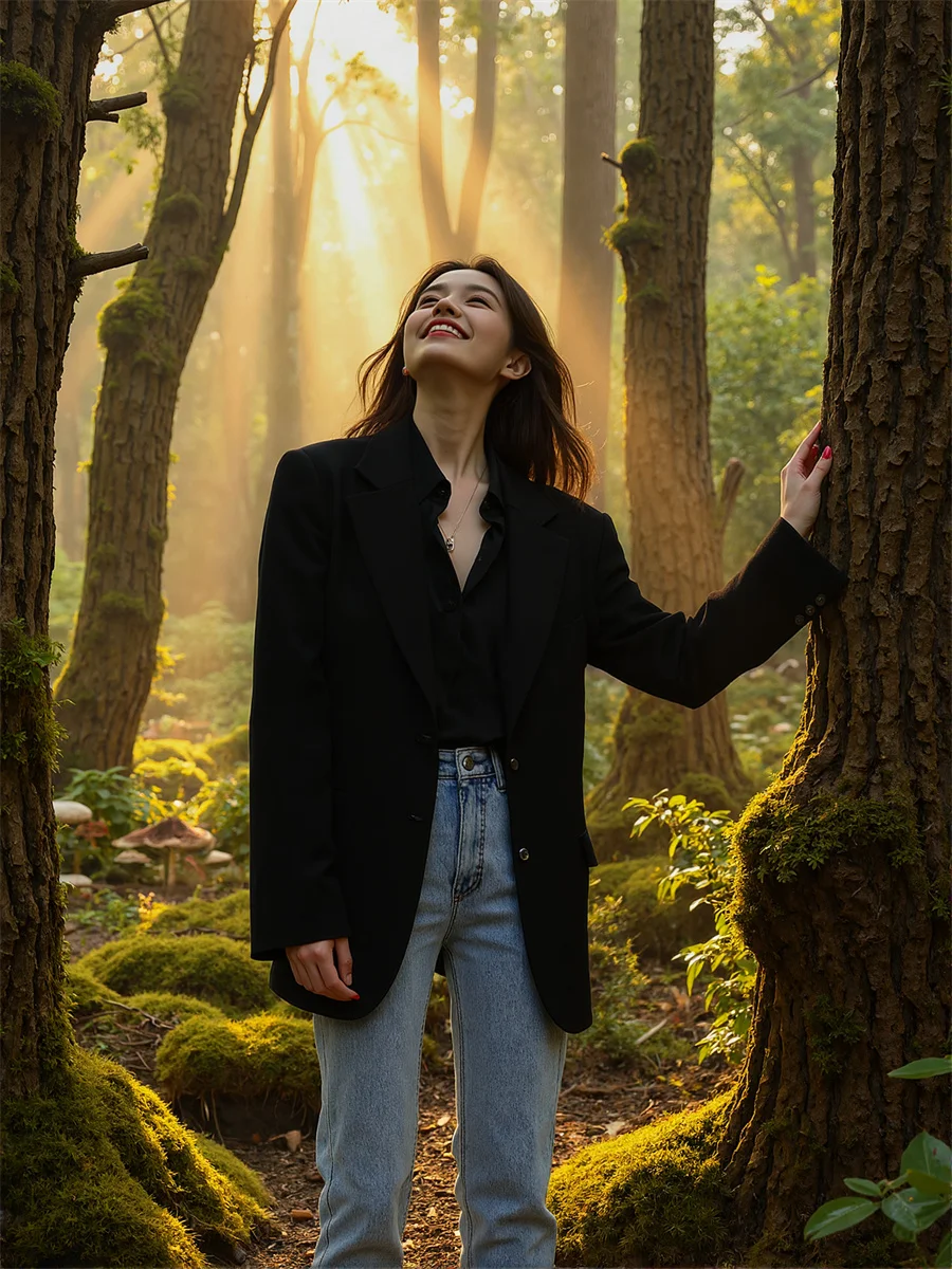 بدلة سهرة نسائية بيضاء قابلة للتنفس الإبداع كتلة الألوان الساق الكتابة على الجدران لونين نسج السببية المطرزة مشاعل حافة بدون قبعة