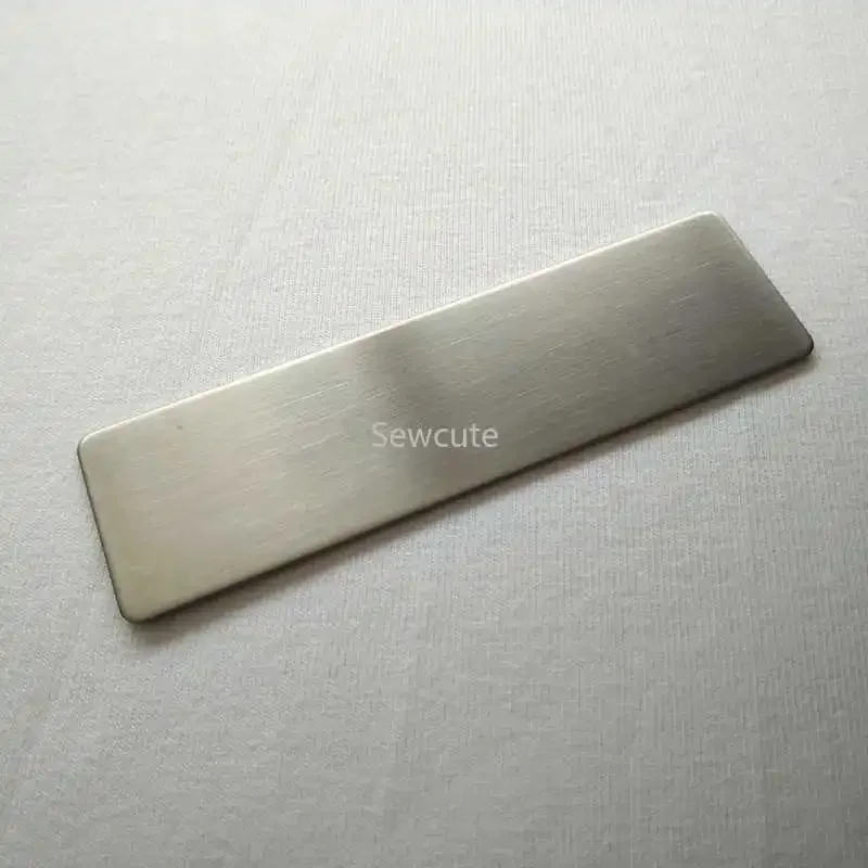 20 stücke Laser gravur Metall Abzeichen Magnete magnetische Edelstahl Namensschild Inhaber Namensschild Magnet 70x20mm