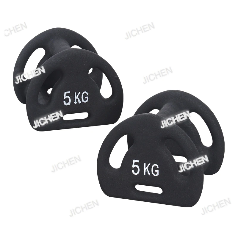 Mancuernas triangulares, equipo de fitness comercial para hombres, cerradura de piedra de hierro puro para el hogar, 5kg, 15kg, bloqueo de hierro, entrenamiento muscular del brazo