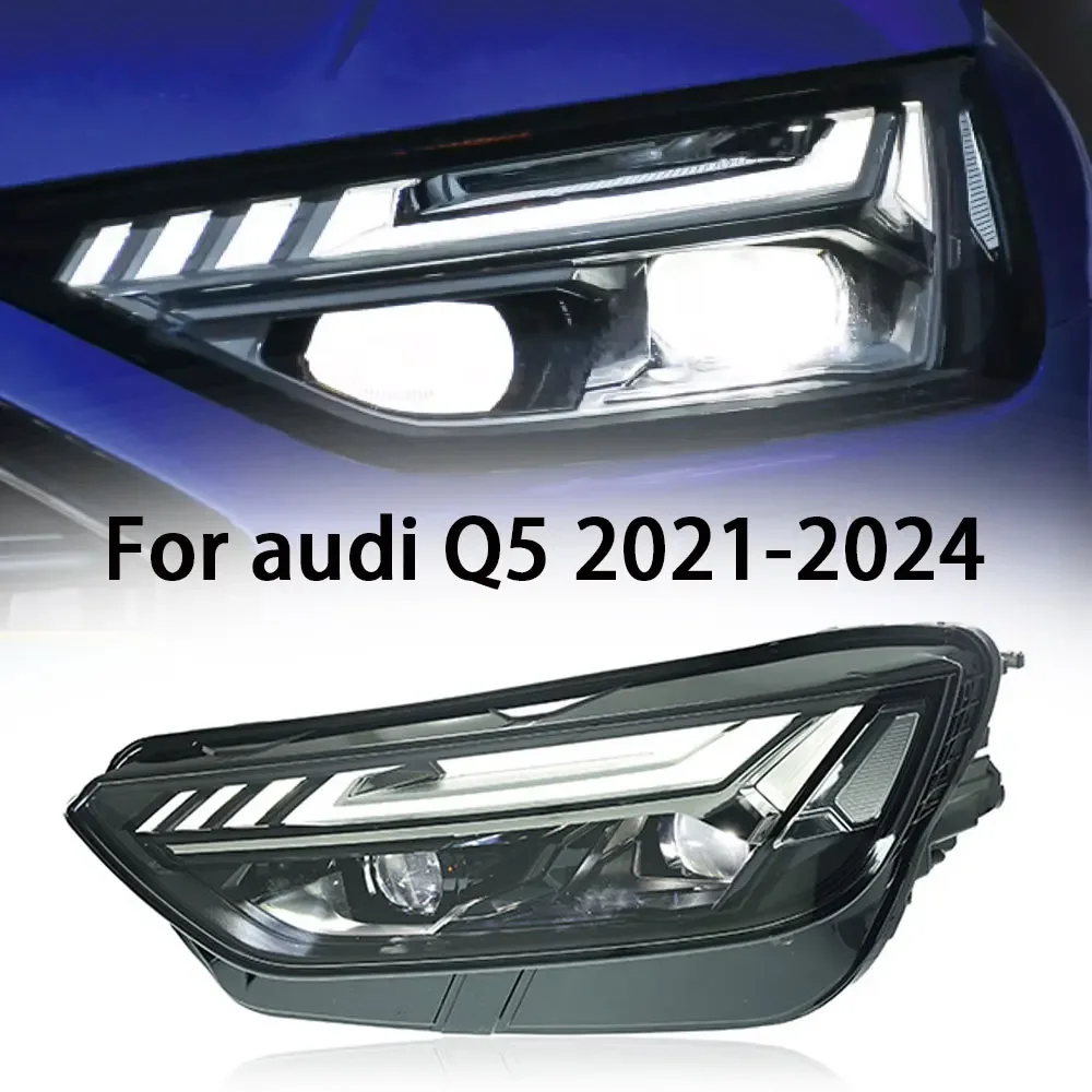 

Car Led Headlights For Audi Q5 2021 2022 2023 2024 Upgrade High Configure Front DRL Turn Signal Light Headlamp Assembly