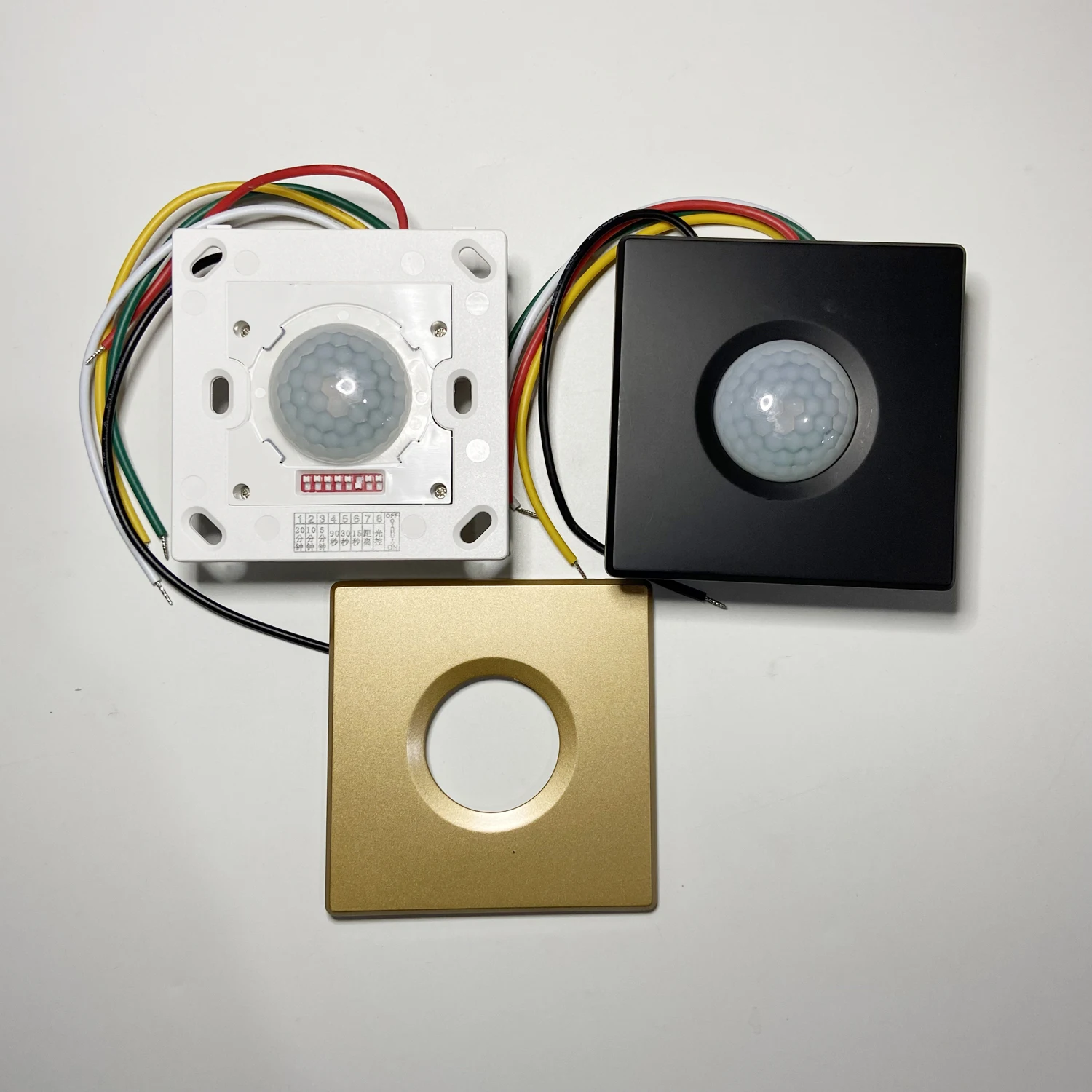 Wall Mounted Wire Infrared Detector NC/NO Relay Signal Time Optional Smart Control PIR Motion Sensor Hotel Room Smart Control