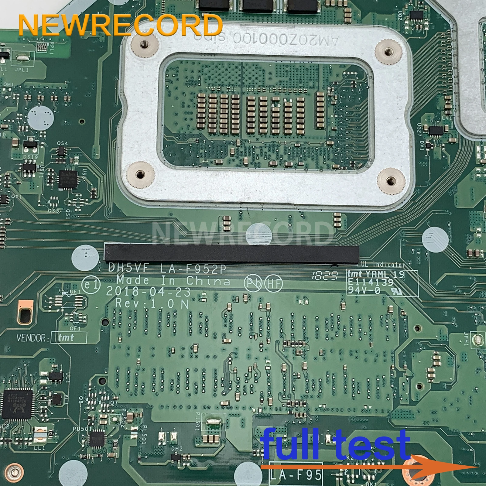 Imagem -05 - Placa-mãe do Portátil para Acer An51552 An515-53 La-f952p Cpu I58300h Gpu Gtx1050 Ram Gtx1050ti Teste Ddr4 ok