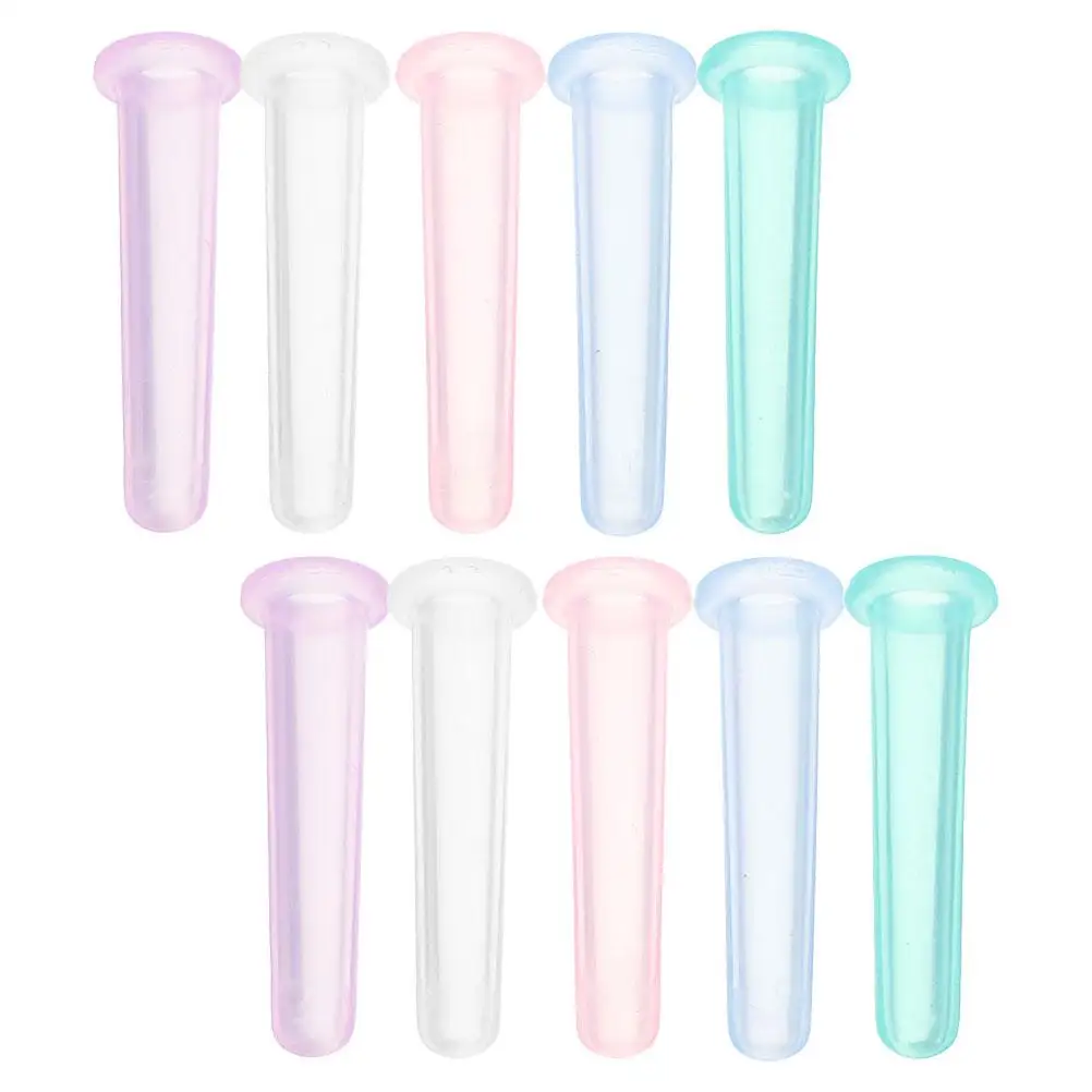 

10 шт. устройство для банок, вакуумные чашки для ягодиц для скульптурирования лица, инструмент для глаз, массажер для сна, силикагель