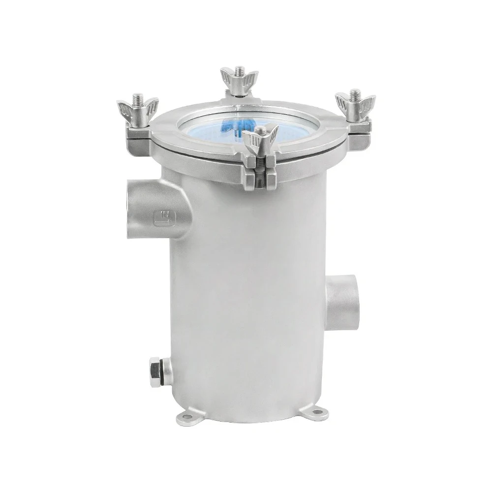 New Arrivals Marine Seawater Strainer Boat Fittings 316 Stainless Steel 1-1/4 1-1/2 2 Sea Water Filter