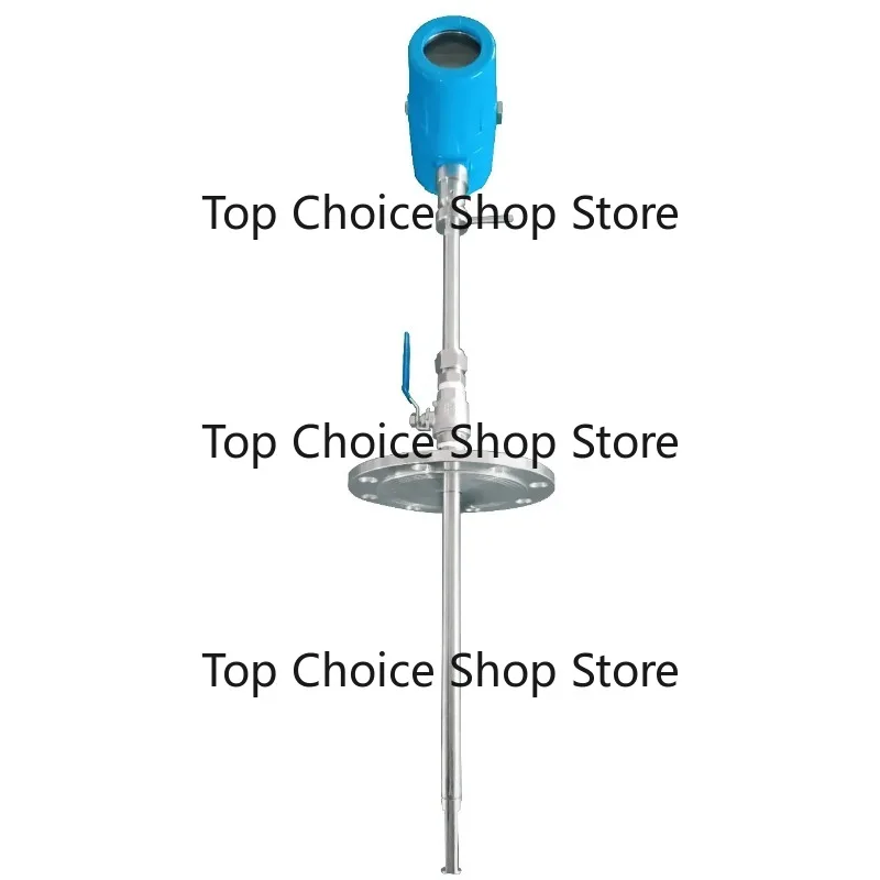 High connection high-precision compressed hot ga-s mass flow meter, pipeline plug-in air nitrogen mi-cro g-as flow meter