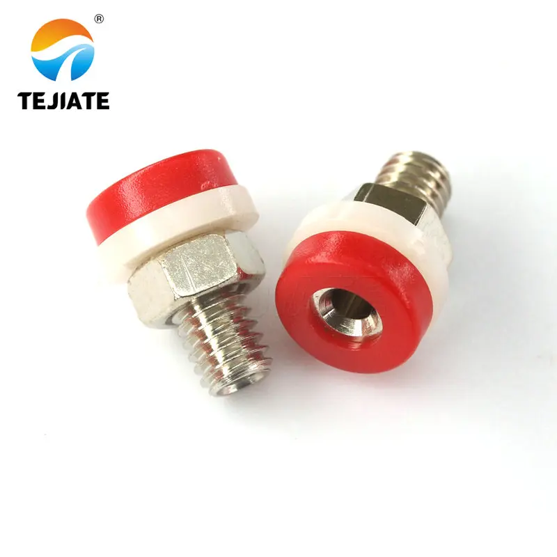 Banana Plug Soquete com Furo, Fonte De Alimentação De Cobre, Terminal, Teste, 2mm, 1Pc