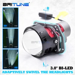 116W AFS Bi LED Lenses LED Headlights Projector 6000K 17000Lux With Hella 3R Frame Automotive Car Lights Accessories Tuning 12V