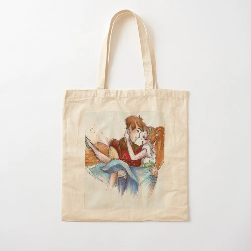Thumbelina Tote Bag Shopper Beach bag cloth bag woman cute tote