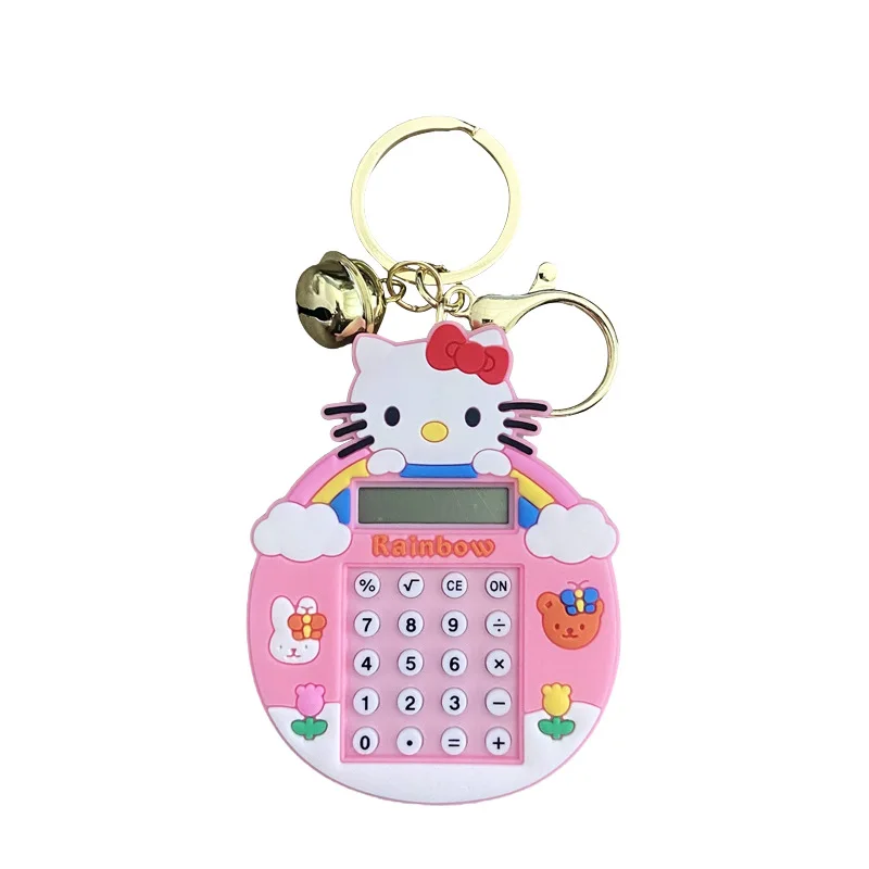 miniso  High-end calculator, key chain, bag, pendant, multi-functional arithmetic key chain, pendant, exquisite gift