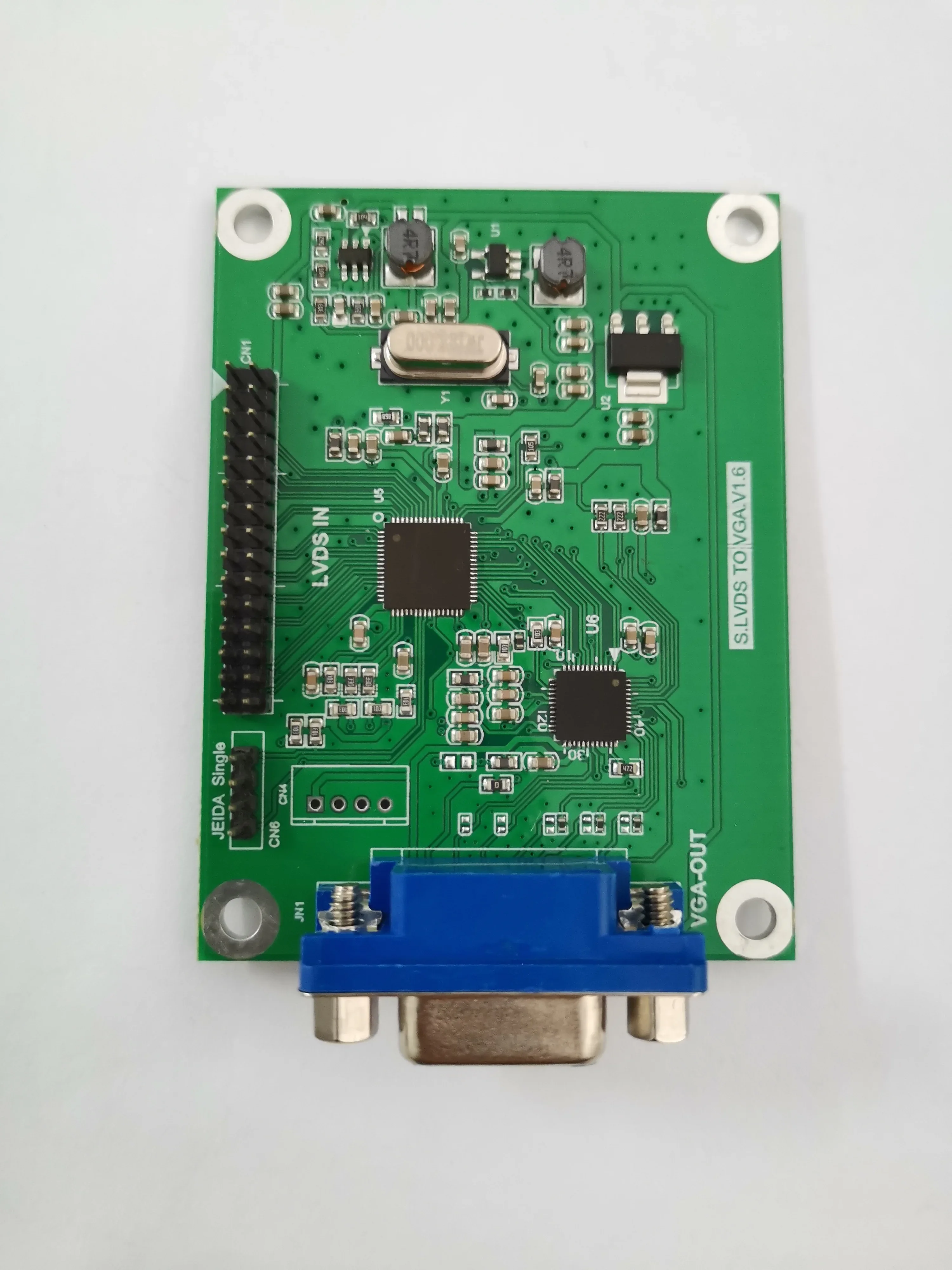 TopElec LVDS To VGA Adapter Board Lvds To Vga Output Supports Multiple Resolution 720P/1080P