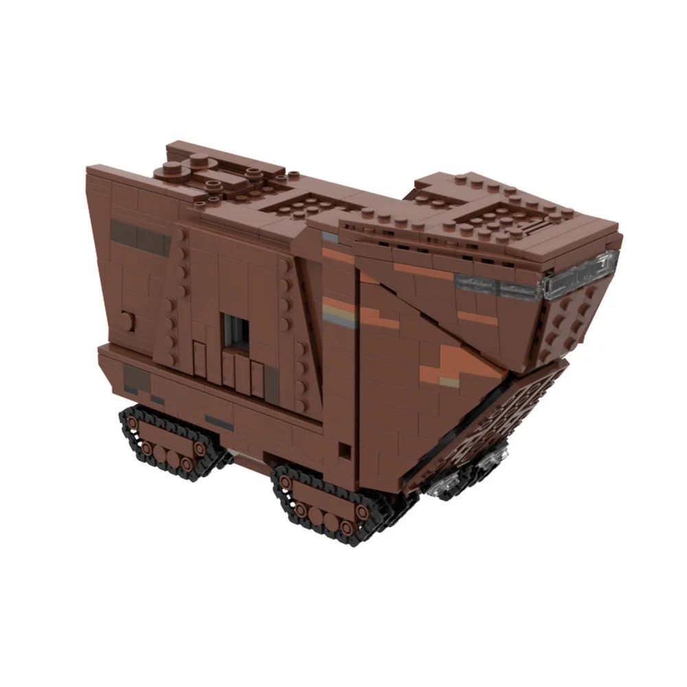 

MOC Stat Movie Space Battle Series Sandcrawler Model Building Blocks Creative Assembly Brick Ultimate Collector DIY Toy Kid Gift