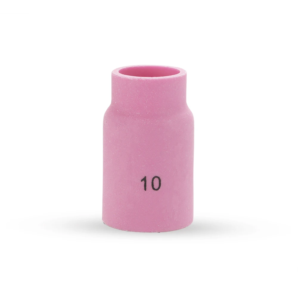 10PCs 25.4mm 54N12 54N 54N18 TIG Alumina Nozzle Gas Lens Cup WP-17 WP-18 WP-26 54N Series