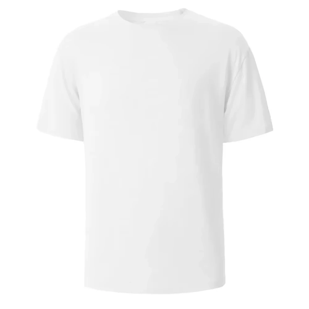2026 Neues Umweltfreundliches Komfortables Reinweißes Schweres T-Shirt für Herren Sommer Reine Baumwolle Kurzarm Unisex Streetwear Mode