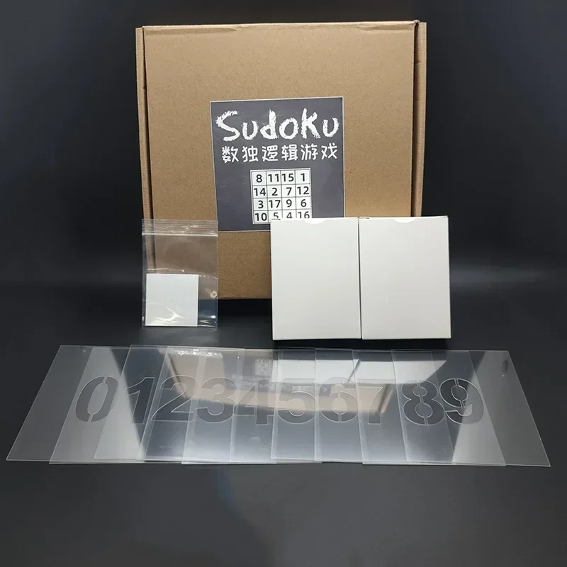 Sudoku Magic Prediction Professioneller Engel Zaubertrick, geistblasende Zahlenvorhersage, Illusion, Bühnenmentalismus, Gimmicks