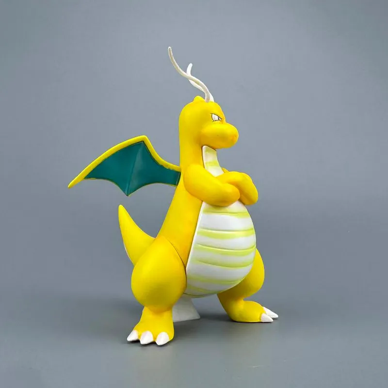BKM PokéMon Angry Dragonite Action Figure Pvc Model Car Dashboard Desk Computer Case Decor Anime Collectible For Adult Fans view 4