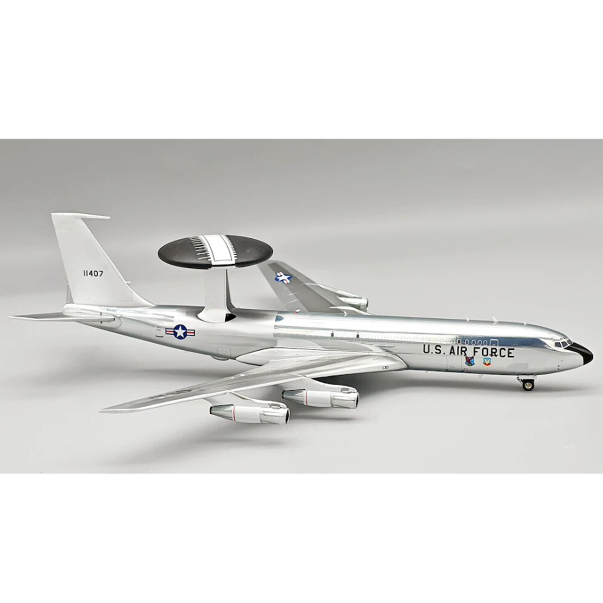 IFE3DUSAF407P 1/200 US EC-137D E3 Early Warning Aircraft Model 71-1407 (Prototype 2 #) Static Alloy Aircraft Model