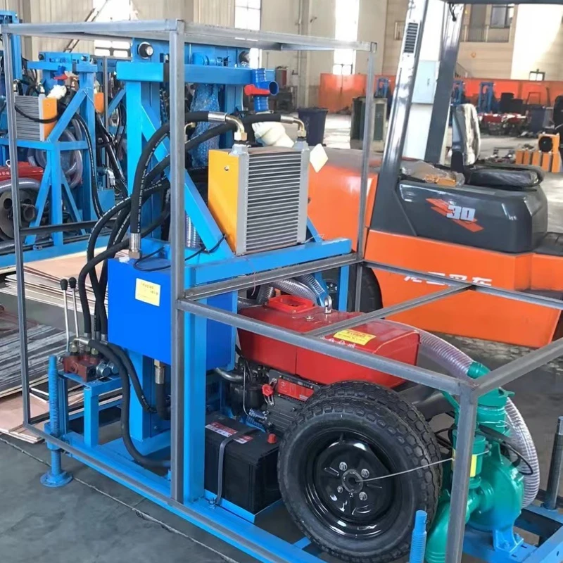 

Low Price Water Well Drilling Rig Machine Small Popular Drill Rig 100m Depth Mini Water Well Drilling Rig Machine for Bulgaria