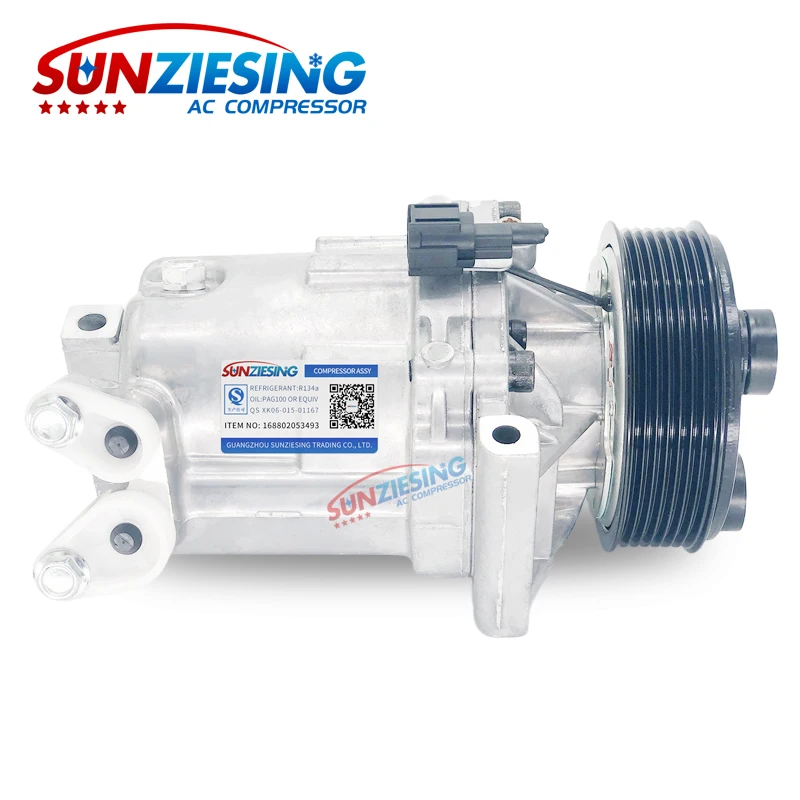 For Nissan Tiida Versa 2007 2008 2009 2010 2011 2007-present 1.8L Ac Compressor CR10 7PK 110MM 92600CJ60C W08A301627 92600CJ60A