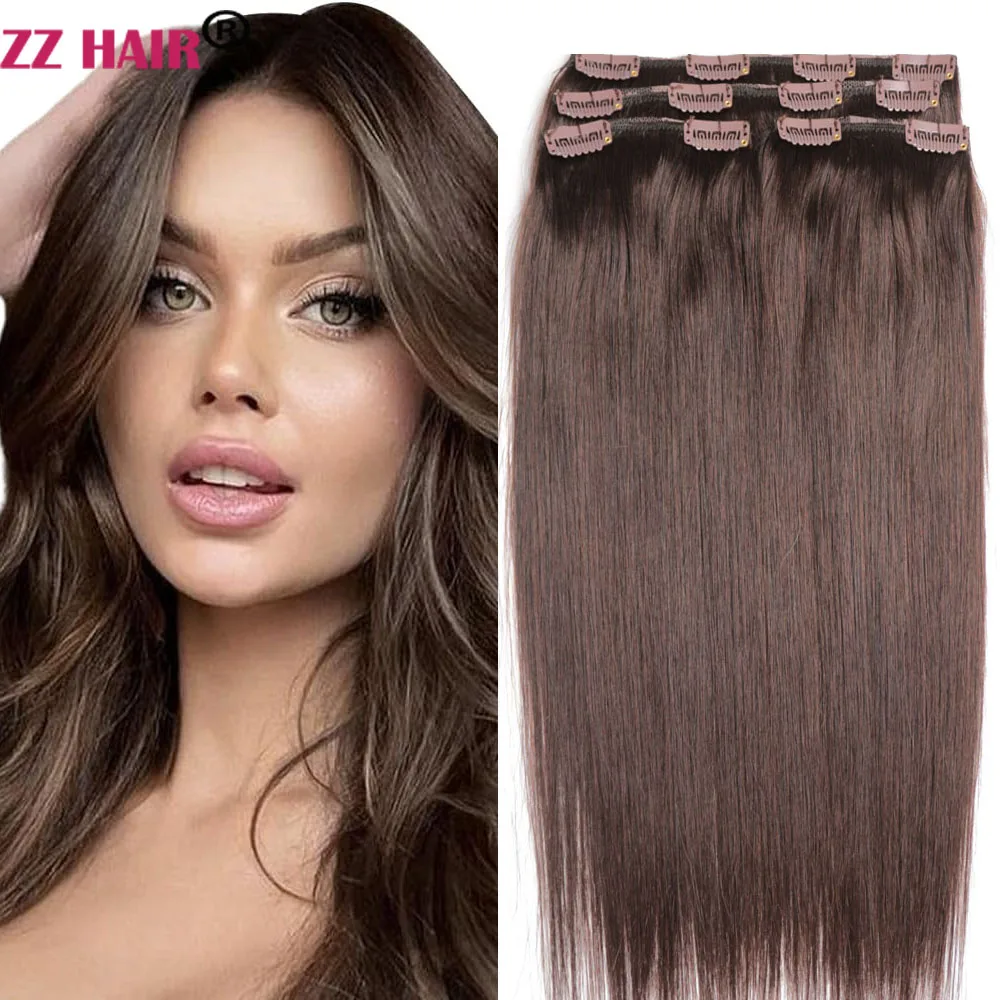 

ZZHAIR 100% бразильские человеческие волосы Remy, 16-24 дюйма, набор из 4 шт., 120 г-140 г, четыре штуки, 1x20 см, 1x15 см, 2x10 см, натуральные