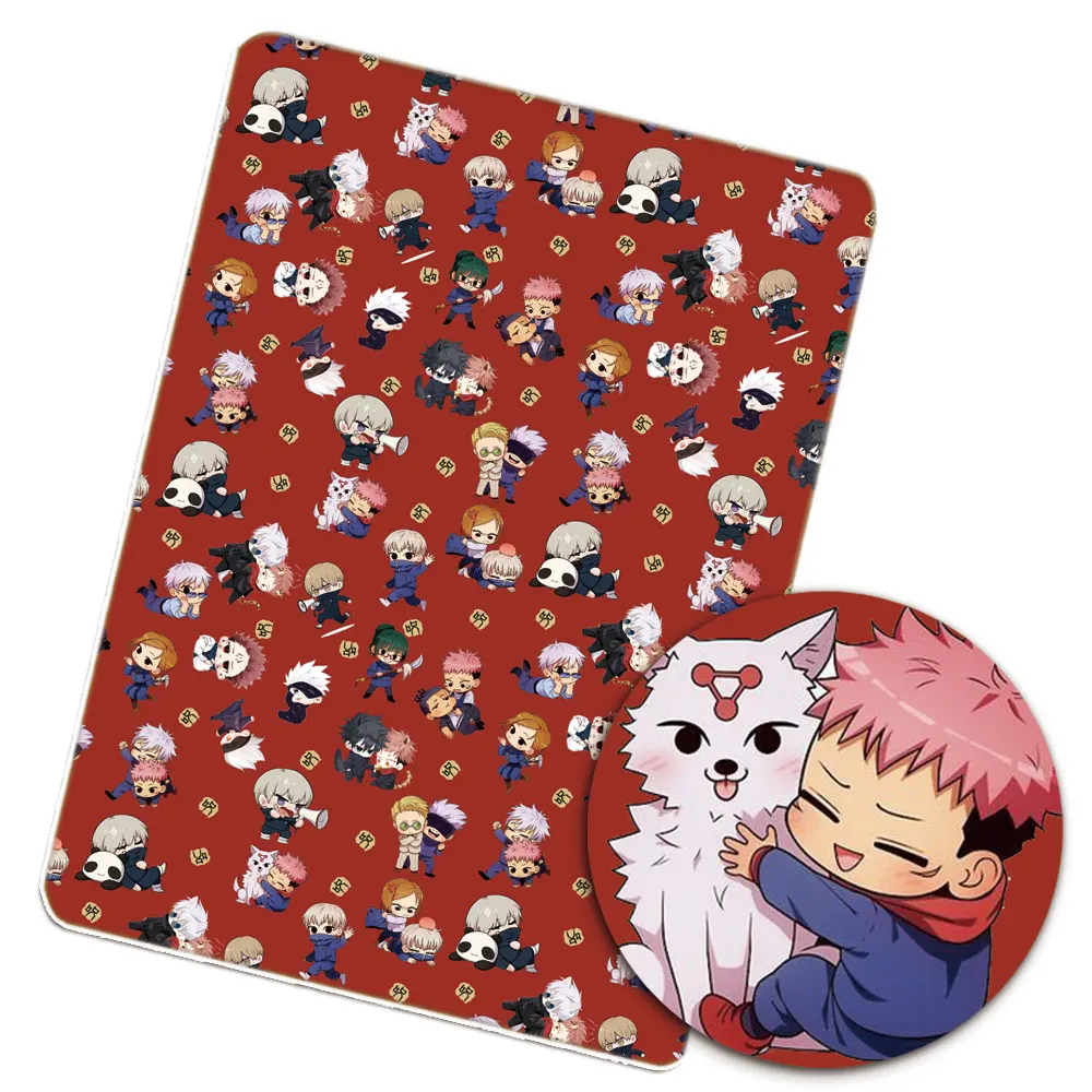 Cartoon Jujutsu Kaisen DIY handmade sewing patchwork quilting baby dress home sheet 140cm printed sewing kids fabric