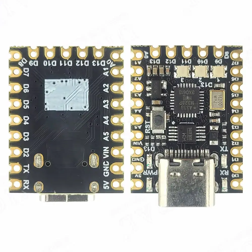 ATmega328P وحدة تحكم صغيرة الأساسية مجلس التنمية وحدة 32KB فلاش لاردوينو Nano328P CH340E Type-C