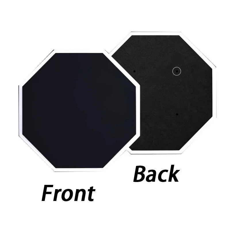 12 بوصة طبل صامت المحمولة المهنية ممارسة مجموعة طبلة الأطفال الكبار المبتدئين كتم الطبول 1 وسادة أدوات قرع